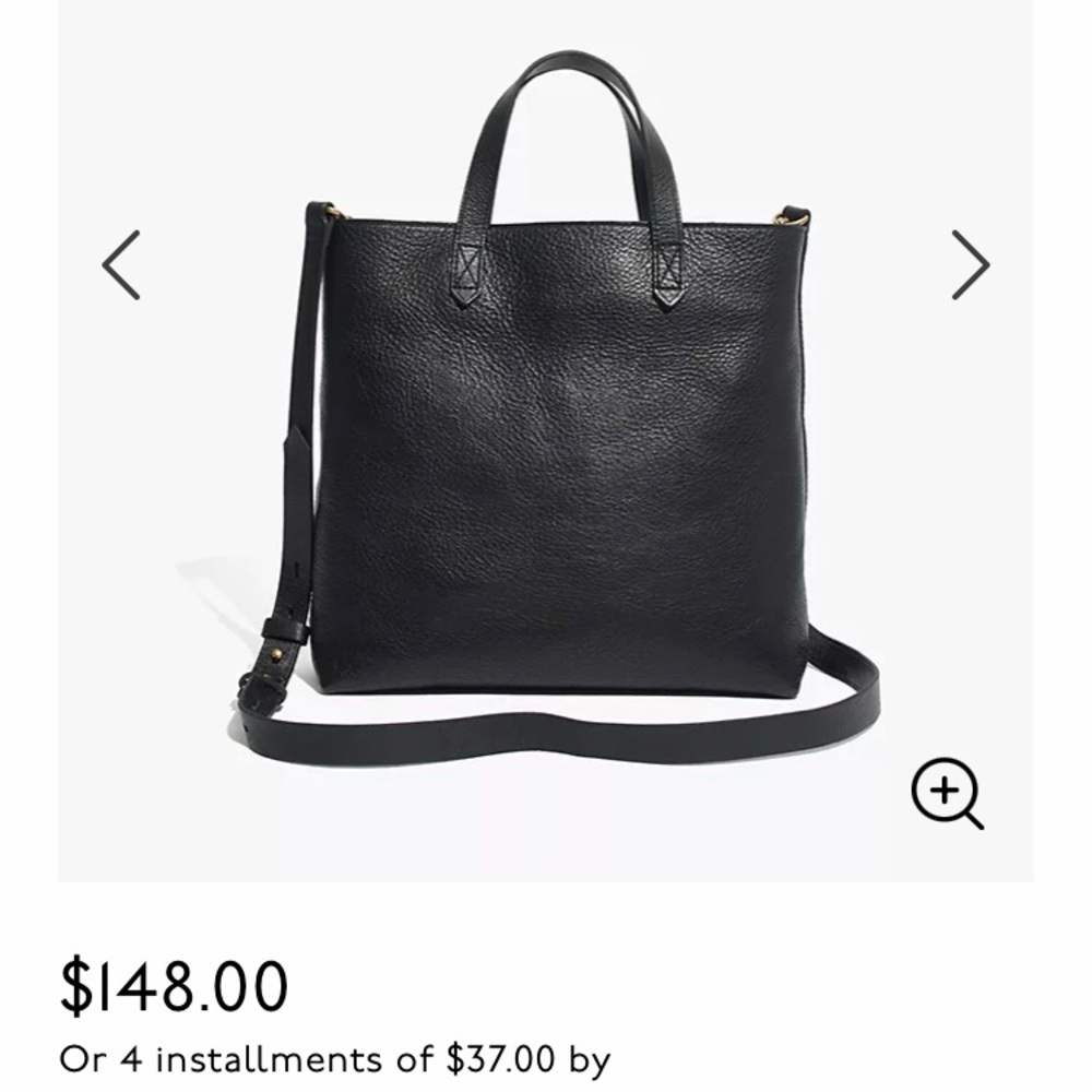 BRAND NEW Madewell Ziptop Transport Crossbody